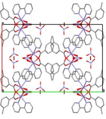 Figura 2·46. Catió complex [{Mn(bpy)(H2O)}(μ-O)(μ-3-MeC6H4COO)2{Mn(bpy)(NO3)}]+ del compost 18