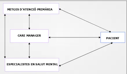 Figura 1.4. Model de collaborative care per a l’abordatge de la depressió del projecte TIDES.