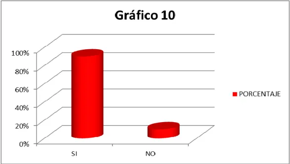 Gráfico :  10                     Fuente: Fausto Lema Caranqui 