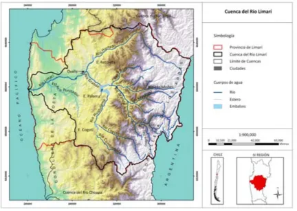 Figura 2. Cuenca del río Limarí 