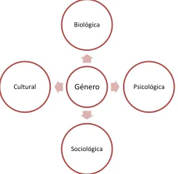 Figura 1. Perspectivas sobre la construcción del género 
