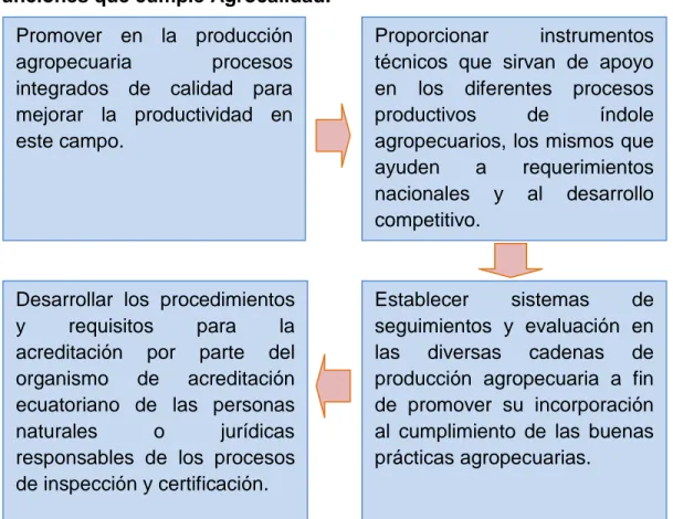 Gráfico 2 Funciones de Agrocalidad. 