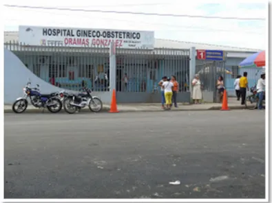 Figura Nº  4.- Asfaltado de acceso principal y vías aledañas al Hospital Gineco-Obstetrico “Oramas  González” 