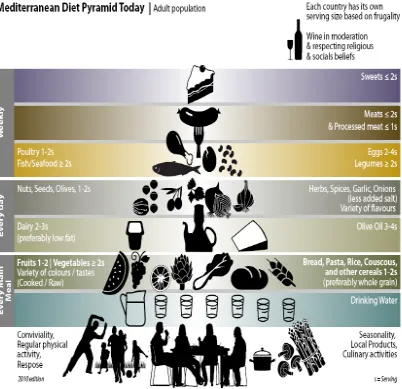 Figura 5: Consens sobre una nova representació gràfica de la piràmide de la Dieta Mediterrània