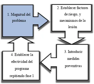 Figura 1: Modelo de prevención de lesiones en el deporte.  