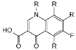 Table 4. Classification of quinolones by generations  