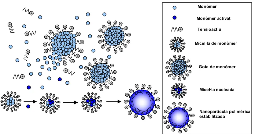 Fig 1.9: Mecanisme de nucleació homogènia