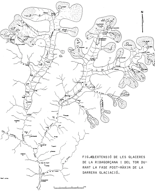 FIG.49.EXTENSIÓ DE LES GLACERES