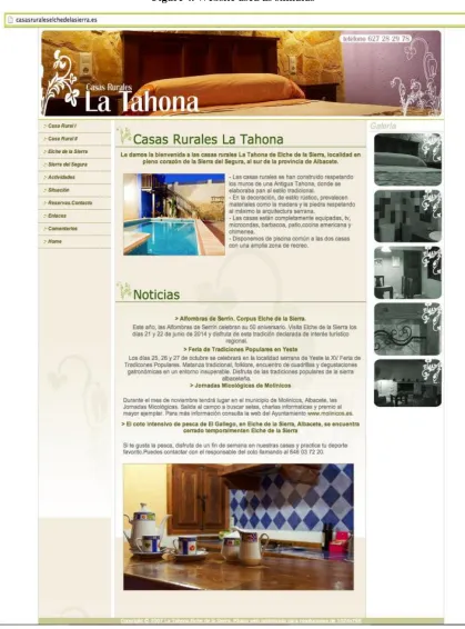 Figure 4. Website used as stimulus 