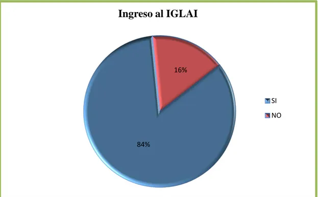 Tabla 9: Ingreso al IGLAI  VARIABLE: Datos demográficos 