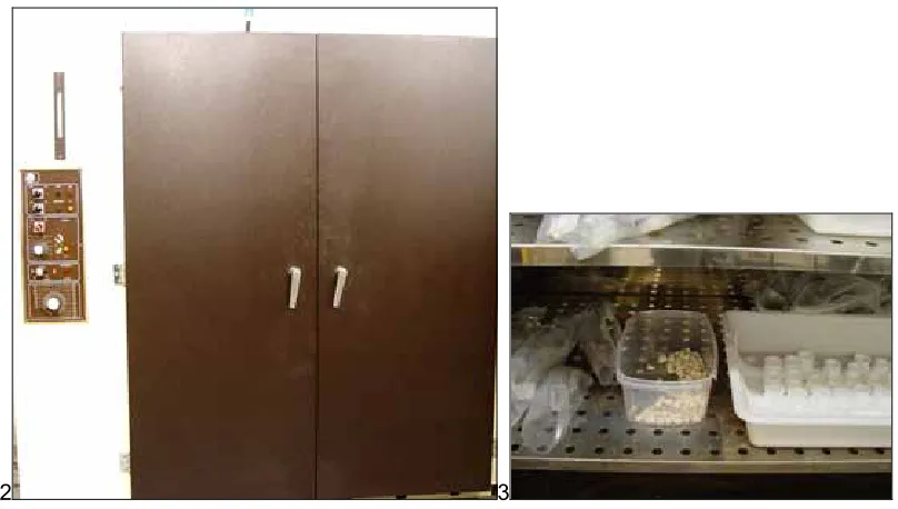 Fig. 3. Cámara de desecación con la  