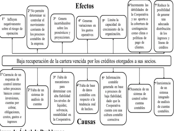 Figura 1: Árbol de Problemas 