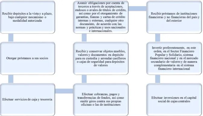 Figura 4: Operaciones y Actividades de CACTA 
