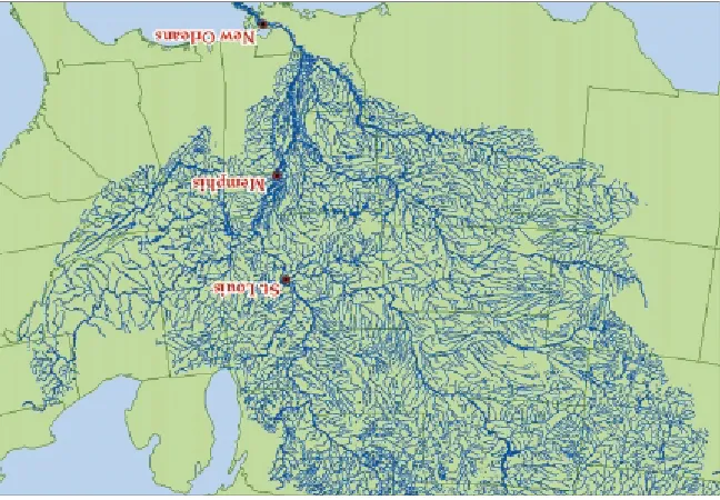 Figure 10. The difficult quest for the genetic causality of complex traits.An inverse map of the Mississippi river serves as a fluvial equivalent ofcomplex disease: cases are the end-point of a complex network of causalfactors