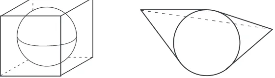 Figure 1.3: Examples of tangential bodies of Bn .