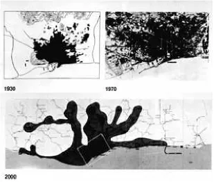 Fig. 1-2_ Crecimiento de la ciudad en 