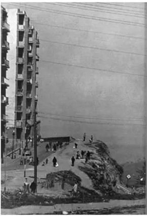 Fig. 1-3_ Vista aérea del polígono de la Verneda. 1965.