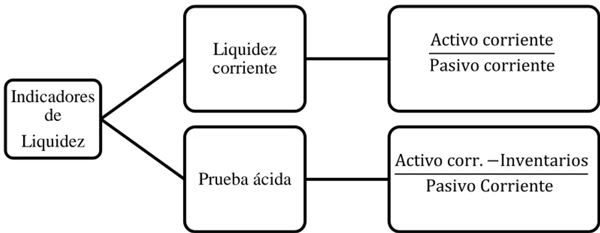 Figura 6 Indicadores de liquidez 