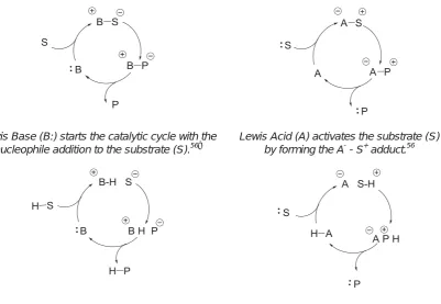Figure 2.2. Organocatalyst classification by List. 