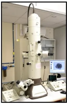Figure 2.14 TEM equipment used to observe the morphology of the thermosets prepared 