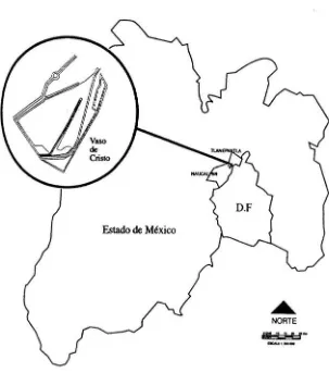 Figura 1. Localización del área de estudio. (Tomado de Chávez 1999). 