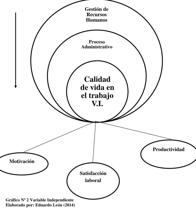 Gráfico Nº 2 Variable Independiente  Elaborado por: Eduardo León (2014) 