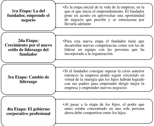Ilustración 5: Ciclo de vida de la empresa 
