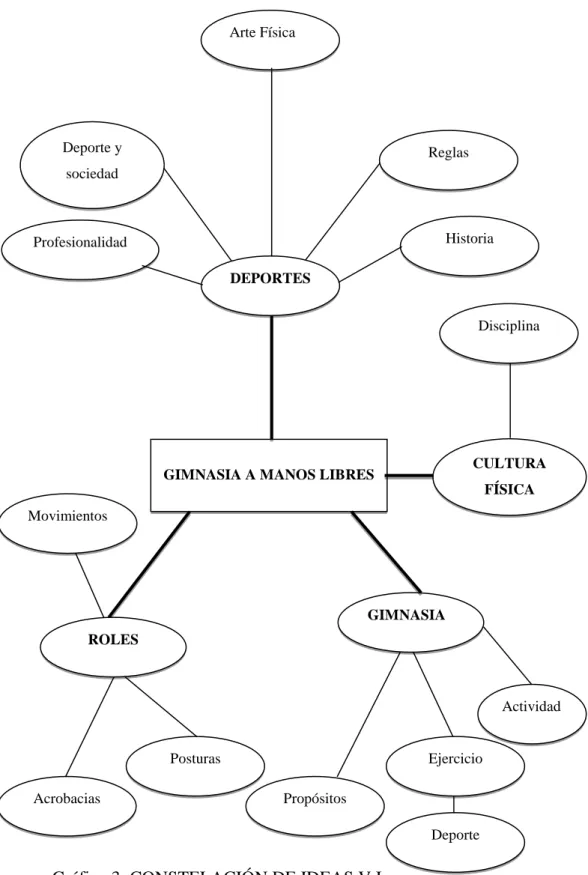 Gráfico 3: CONSTELACIÓN DE IDEAS V.I. 