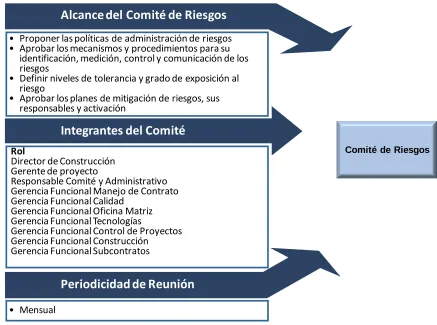 Fig. 8 Comité de Riesgos y su Alcance 