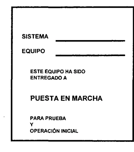 Figura 5.1 Fonnato para Etiquetas Verdes. 