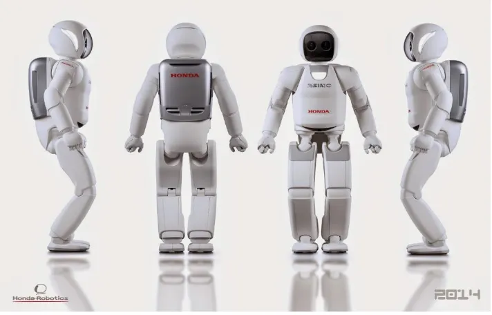 Figura 1.4  Robot humanoide ASIMO (2014) [4]. 