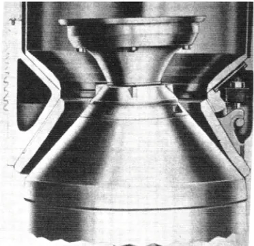 Figura 1.11. Trituradora de cabeza standard (Tomada de Wills’ Mineral Processing Technology).