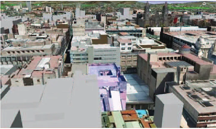 Figura 3.7  Ejemplo de zona suburbana. 