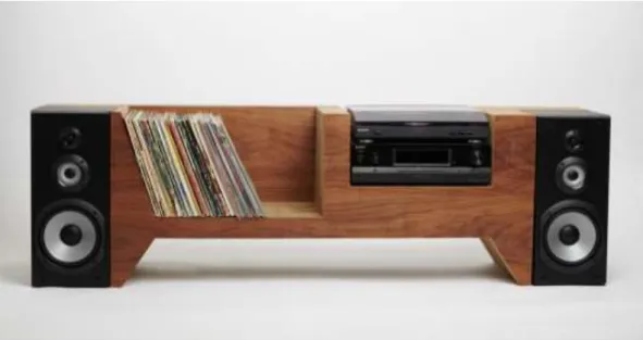 Figura 2.1.3 Cardboard Record Player Console (Cush) 