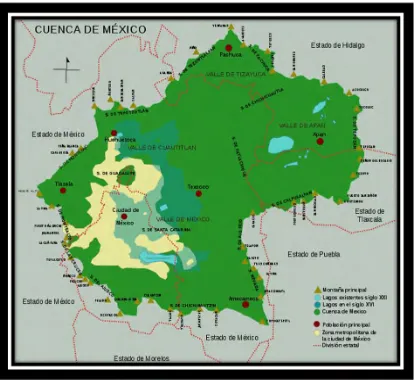 Figura 1  Cuenca de México. 