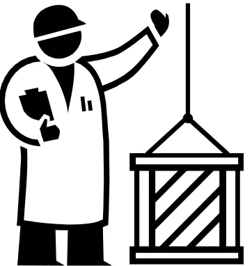 Fig. 2.2. Área de recepción para contenedor. 
