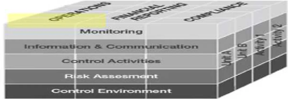 GRÁFICO 1: COMPONENTES DE CONTROL INTENO - COSO