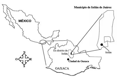 Figura 2. Método para la selección de los sitios de monitoreo 