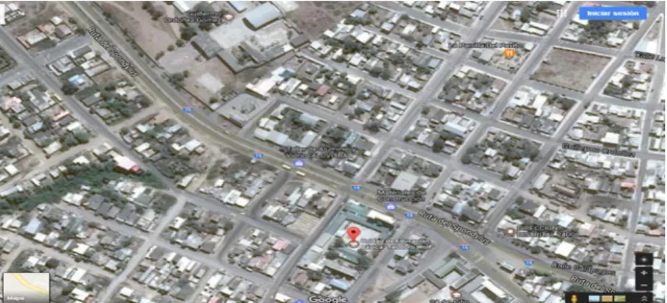 Illustration 1: Location of Escuela de Educación Básica Teodoro Wolf  Source: Google maps 