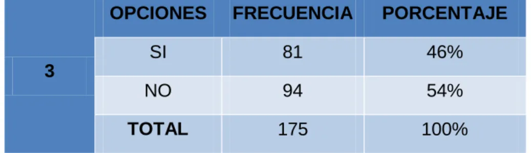 GRÁFICO No. 03 Educación vial 