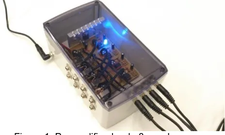 Figura 1. Preamplificador de 8 canales. 