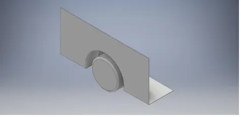 Figura 2. Modelo geométrico diseñado. 