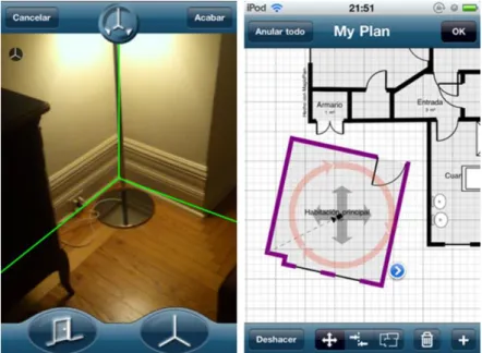 Figura 19. Visualización de la app: MagicPlan 