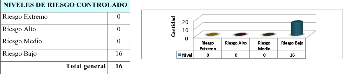 Figura 7. Niveles de Riesgo Controlado 