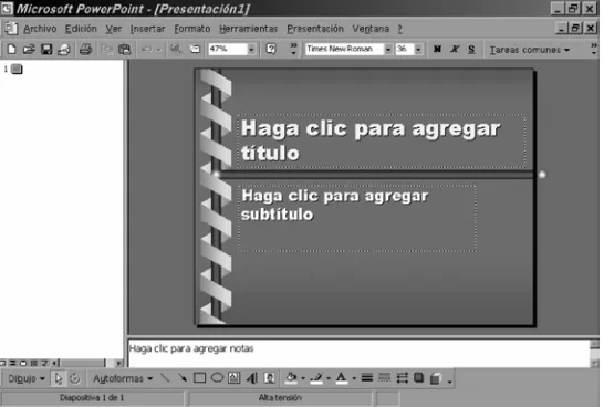 Figura 4. Ejemplo de un programa gráfico. 