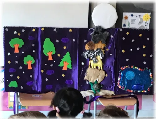 Figura 9.Actividad 3. Cuento "A qué sabe la luna" 