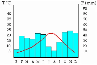 Figura 5: Climograma. 