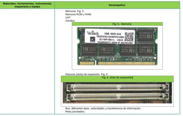 Fig. 5.  Memoria 