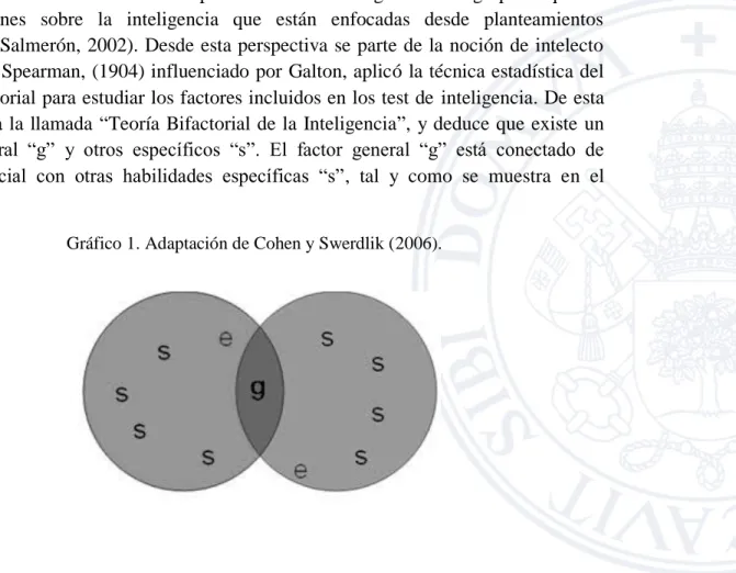 Gráfico 1. Adaptación de Cohen y Swerdlik (2006). 
