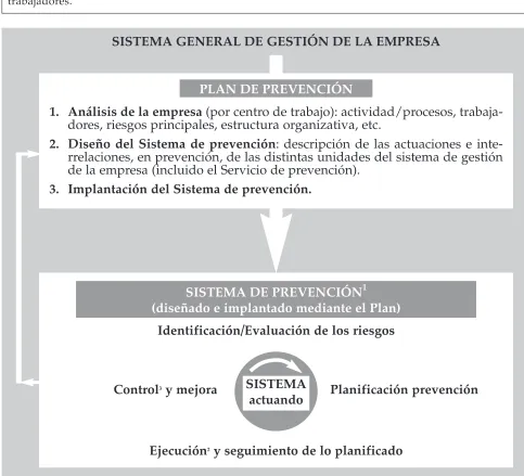 Figura 1 - Modelo de Gestión de la prevención.